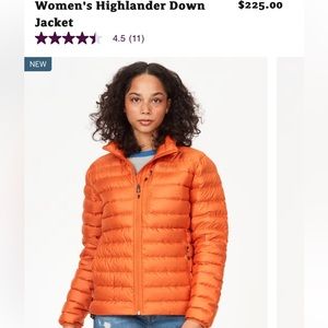 Marmot Highlander Jacket 700 Fill